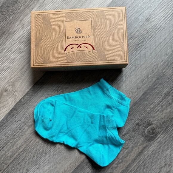 Bambooven Accessories - Bambooven Premium Bamboo Socks NEW Blue Women’s Athleisure Workout Gym